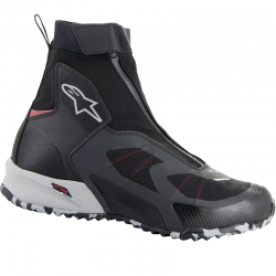 ZAPATILLAS ALPINESTARS CR-8 GORE-TEX BLACK/MID GRAY/BRIGHT RED