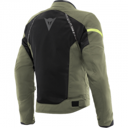 CHAQUETA DAINESE AIR-FRAME 3 TEX VERDE/NEGRO/AMARILLO-FLUOR