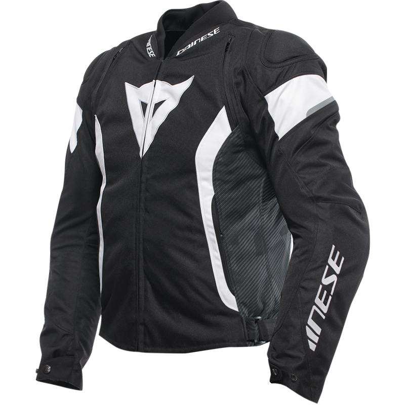 CHAQUETA DAINESE AVRO 5 TEX NEGRO/BLANCO