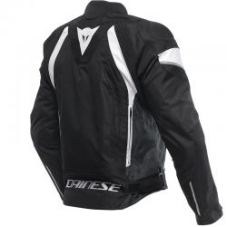 CHAQUETA DAINESE AVRO 5 TEX NEGRO/BLANCO