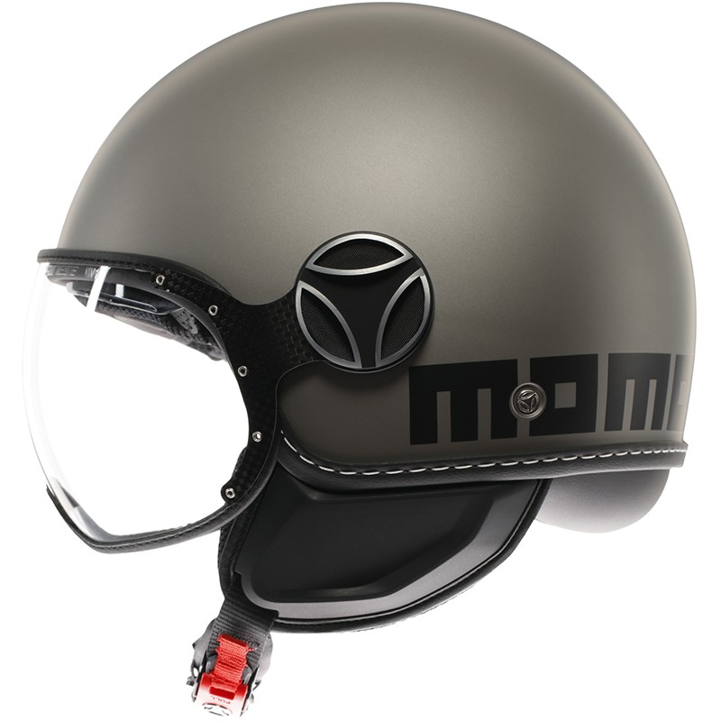 CASCO MOMO DESIGN FGTR EVO 2206 MATT TITANIUM