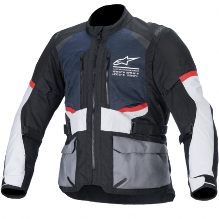 CHAQUETA ALPINESTARS ANDES AIR DRYSTAR DEEP BLUE/BLACK/ICE GRAY