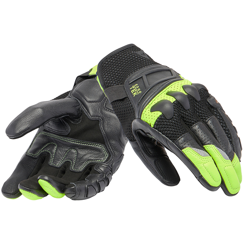 GUANTES DAINESE X-RIDE 2 ERGO-TEK NEGRO/AMARILLO-FLUOR