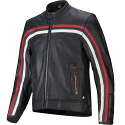 CHAQUETA ALPINESTARS DYNO BLACK RUBY/RED ECRU