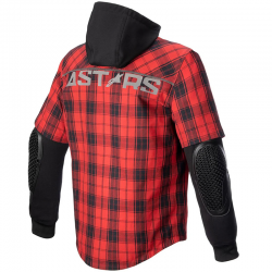 CAMISA ALPINESTARS MO.ST.EQ FLAME RED/BLACK