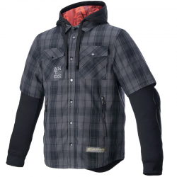 CAMISA ALPINESTARS MO.ST.EQ TAR GRAY/BLACK