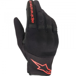 GUANTES ALPINESTARS COPPER NEGRO/ROJO FLUOR