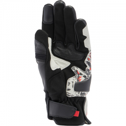 GUANTES DAINESE MIG 3 UNISEX BLACK/RED-SPRAY/WHITE