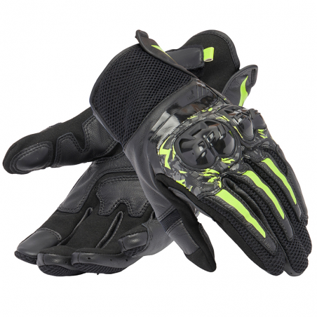 GUANTES DAINESE MIG 3 UNISEX BLACK/ANTHRACITE/YELLOW-FLUO