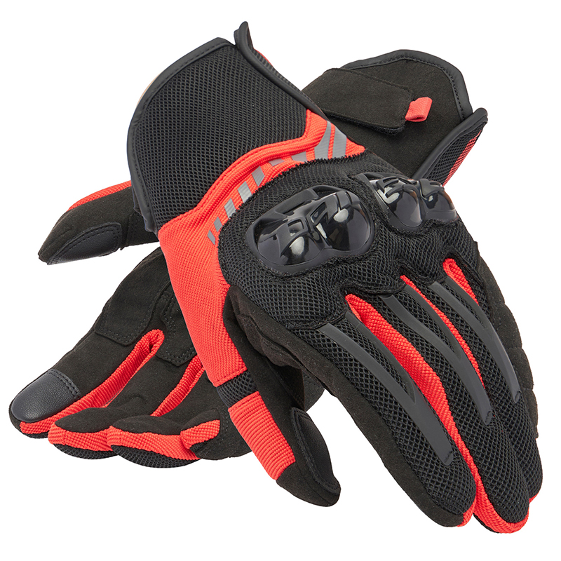 GUANTES DAINESE MIG 3 AIR BLACK/RED-LAVA