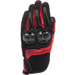 GUANTES DAINESE MIG 3 AIR BLACK/RED-LAVA