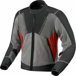 CHAQUETA REVIT AIRWAVE 4 GRIS-ANTRACITA/ROJO