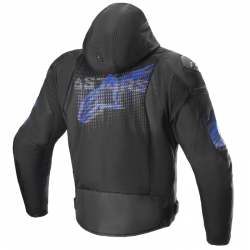 CHAQUETA ALPINESTARS ZACA AIR VENOM WP BLACK/ELECTRIC BLUE