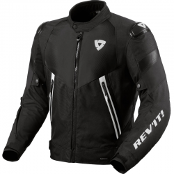 CHAQUETA REVIT CONTROL H2O NEGRO/BLANCO