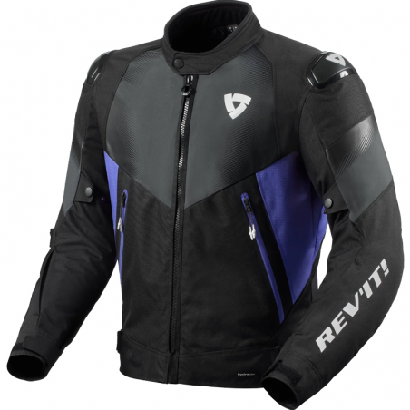 CHAQUETA REVIT CONTROL H2O NEGRO/AZUL