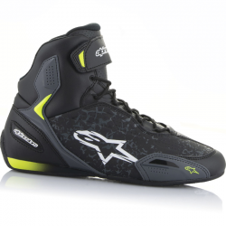 ZAPATILLAS ALPINESTARS FASTER-3 BLACK/YELLOW FLUO