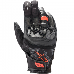 GUANTES ALPINESTARS SMX Z DRYSTAR BLACK/RED FLUO