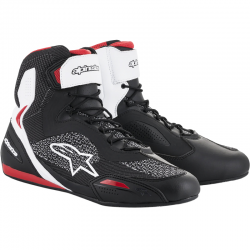 ZAPATILLAS ALPINESTARS FASTER-3 RIDEKNIT BLACK/WHITE/RED