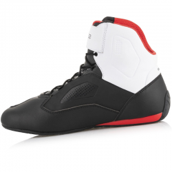 ZAPATILLAS ALPINESTARS FASTER-3 RIDEKNIT BLACK/WHITE/RED