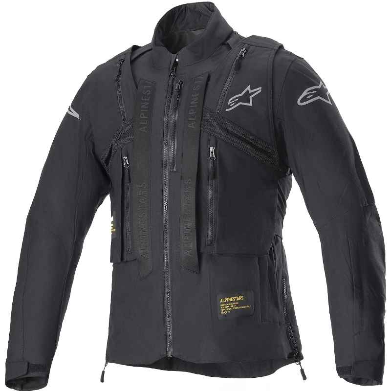 CHAQUETA ALPINESTARS TECHDURA BLACK REFLEX