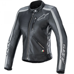 CHAQUETA ALPINESTARS STELLA DYNO LADY BLACK TAR/GREY DARK/GREY