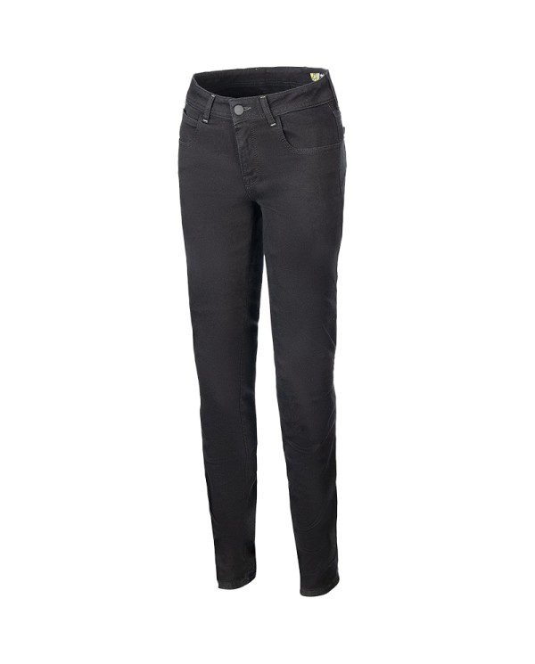 PANTALONES VAQUEROS ALPINESTARS DAISY V3 LADY RIDING BLACK