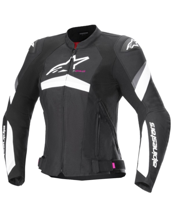 CHAQUETA ALPINESTARS STELLA T-GP PLUS R V4 LADY BLACK/WHITE