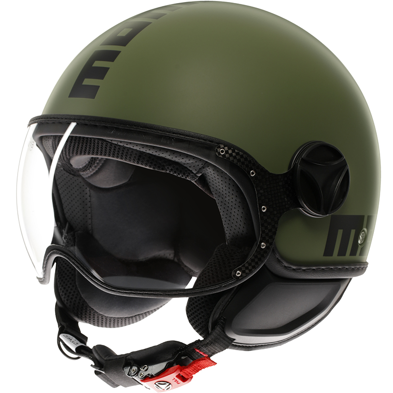 CASCO MOMO DESIGN FGTR CLASSIC 2206 MATT-MILITARY-GREEN/BLACK