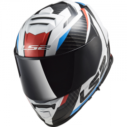 CASCO LS2 STORM II RACER ROJO/AZUL