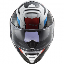 CASCO LS2 STORM II RACER ROJO/AZUL