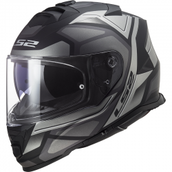 CASCO LS2 STORM II FASTER MATT TITANIO