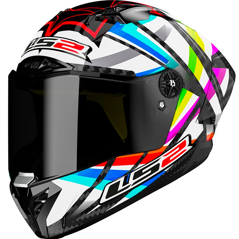 CASCO LS2 THUNDER CARBON GP AERO FLASH