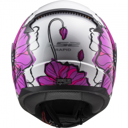 CASCO LS2 RAPID II POPPIES PINK