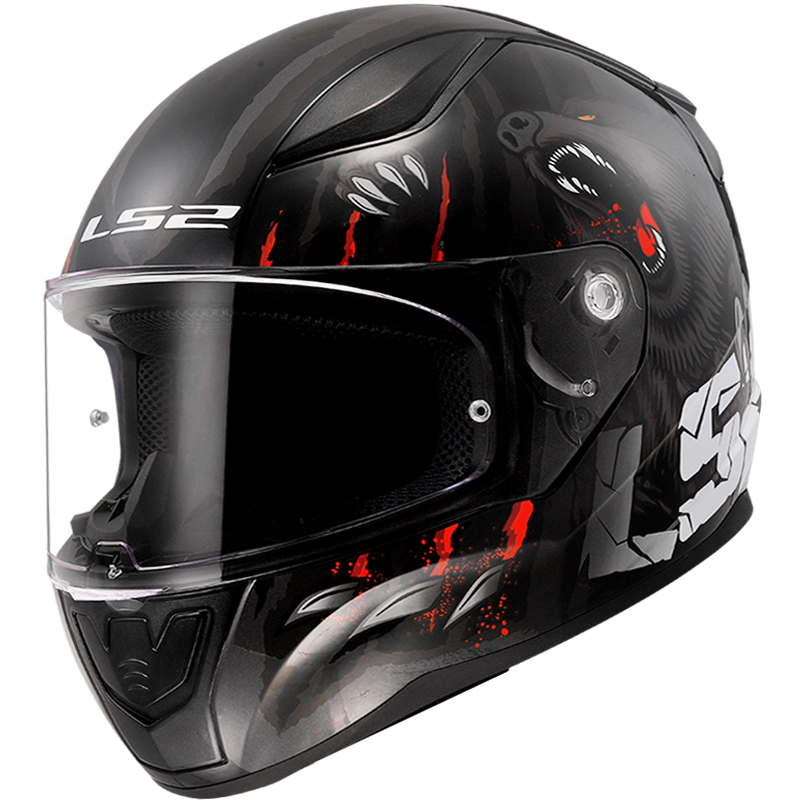 CASCO LS2 RAPID II CLAW BLACK