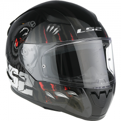 CASCO LS2 RAPID II CLAW BLACK