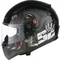 CASCO LS2 RAPID II CLAW BLACK