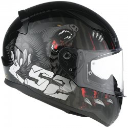 CASCO LS2 RAPID II CLAW BLACK