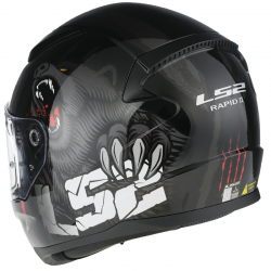 CASCO LS2 RAPID II CLAW BLACK