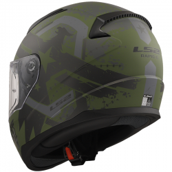 CASCO LS2 RAPID II THUNDER BIRDS MATT MILITARY