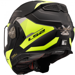 CASCO LS2 ADVANT X OBLIVION NEGRO MATE/AMARILLO ECE-06