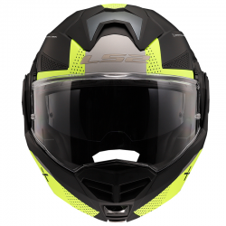 CASCO LS2 ADVANT X OBLIVION NEGRO MATE/AMARILLO ECE-06