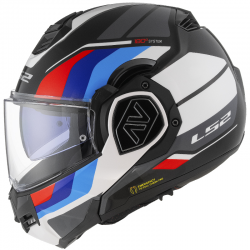 CASCO LS2 ADVANT MODULAR SPORT BLACK/BLUE/RED