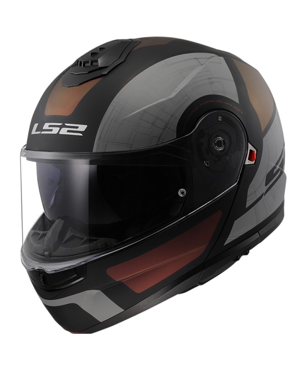 CASCO LS2 STROBE II 22.06 MODULAR ORION MATT BLACK/PURPLE/BLUE