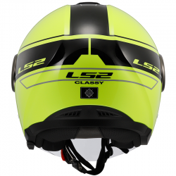 CASCO LS2 CLASSY CLASSIC BLACK/YELLOW FLUO