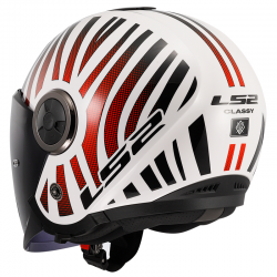 CASCO LS2 CLASSY COOL WHITE WINEBERRY