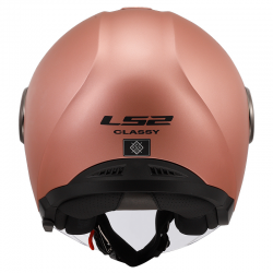 CASCO LS2 CLASSY MATT GOLD/PINK