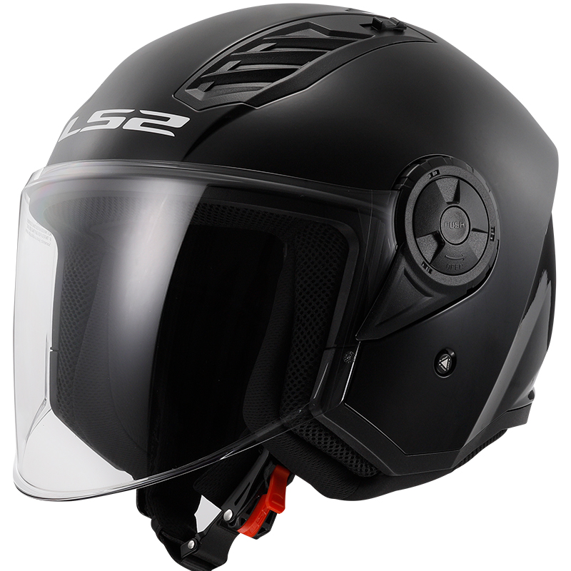 CASCO LS2 AIRFLOW II GLOSS BLACK