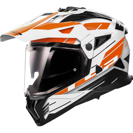 CASCO LS2 PIONEER II PIONEER II NAMIB WHITE/ORANGE