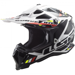 CASCO LS2 SUBVERTER EVO II STOMP WHITE/BLACK