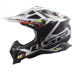 CASCO LS2 SUBVERTER EVO II STOMP WHITE/BLACK